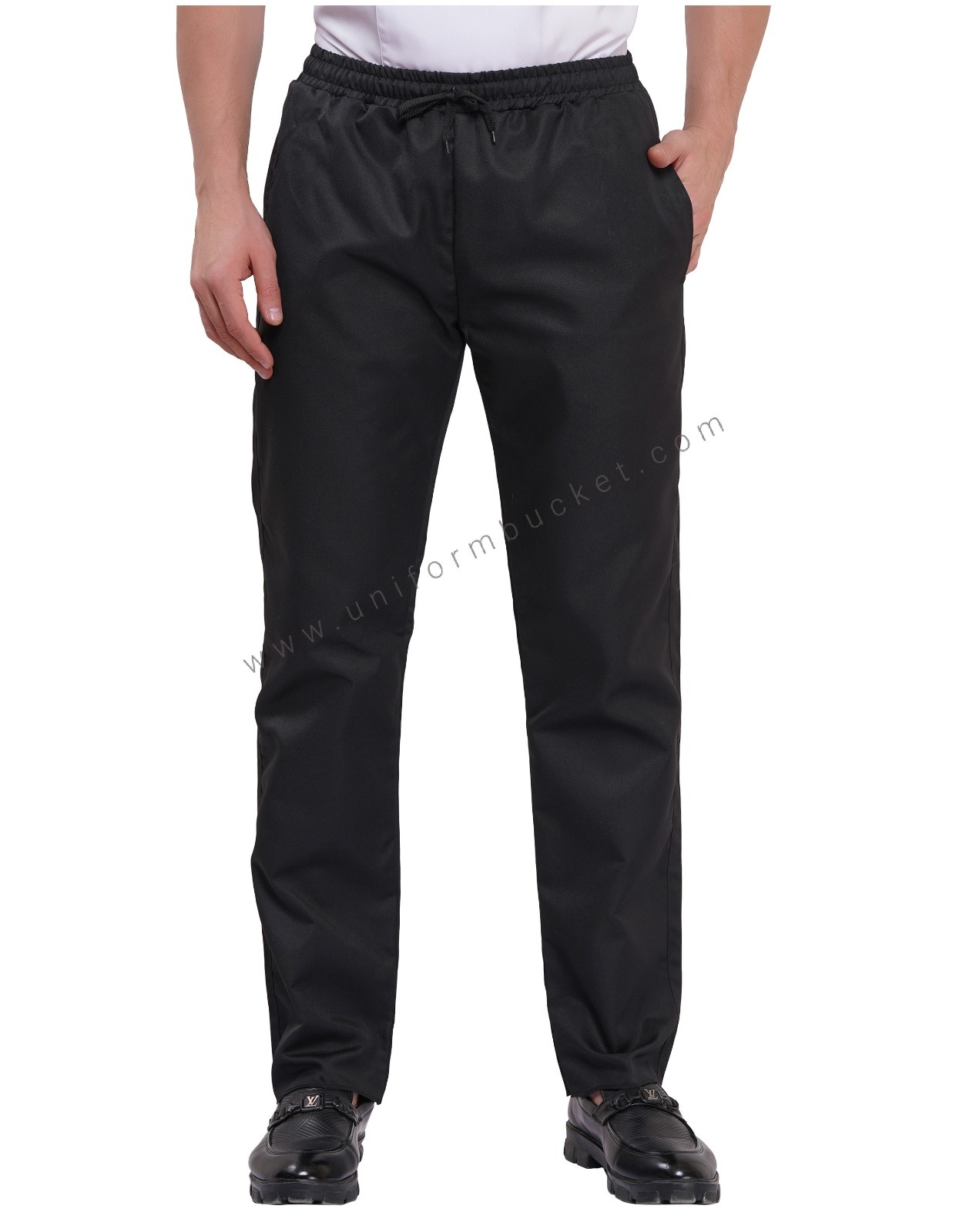 BLACK MALE FULL ELASTIC PAJAMA view 1
