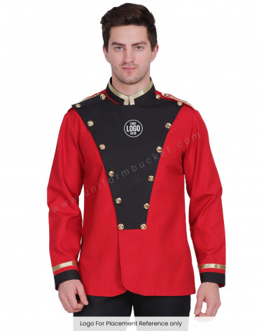 BELL BOY UNIFORM WITH GOLDEN BUTTON view 1