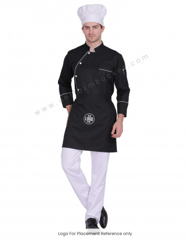 Bistro Apron With One Patch Pocket view 1