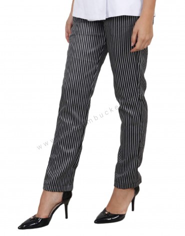 Zebra Pattern Formal Trousers view 1
