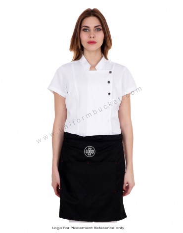 Classic Black Waist Apron view 1