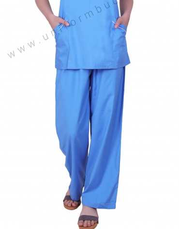 Blue Loose Lower For Nurse view 1