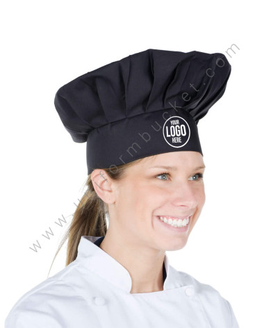 Chef Skull Cap in Black view 1