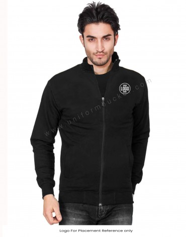 Plain Black Jacket view 1