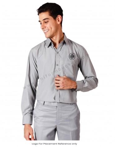 Seal Grey Formal Shirt view 1
