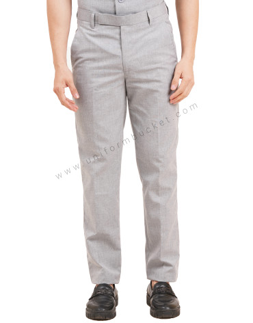 male light grey  safari formal trouser view 1