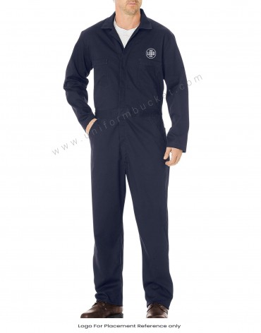 Hidden Opening Navy Blue Dungaree view 1