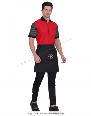 Waiter Apron With One Center Pocket view 1