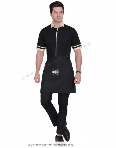 Waiter Black Bistro Apron view 1