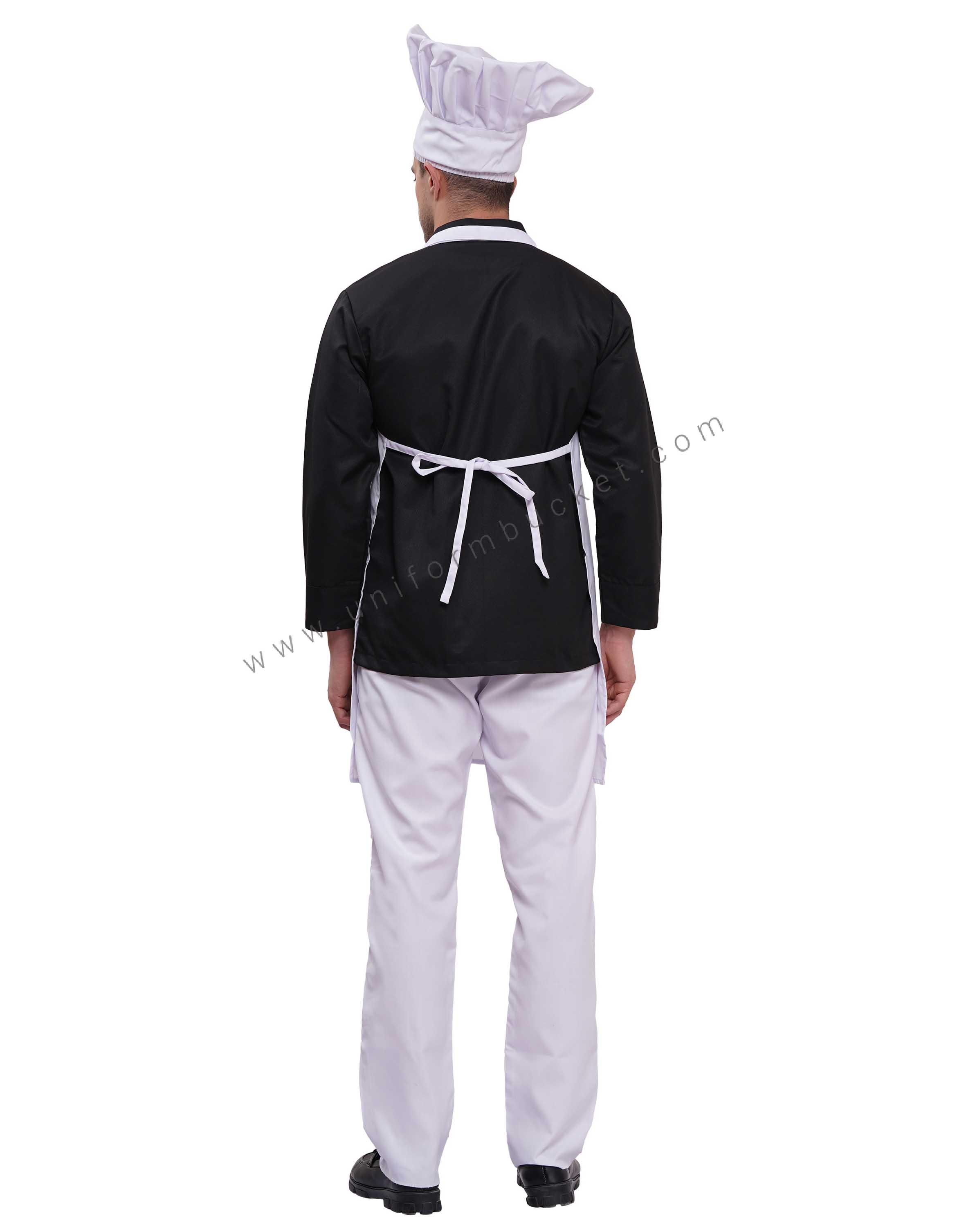 Signature White Chef Bib Apron thumbnail 5