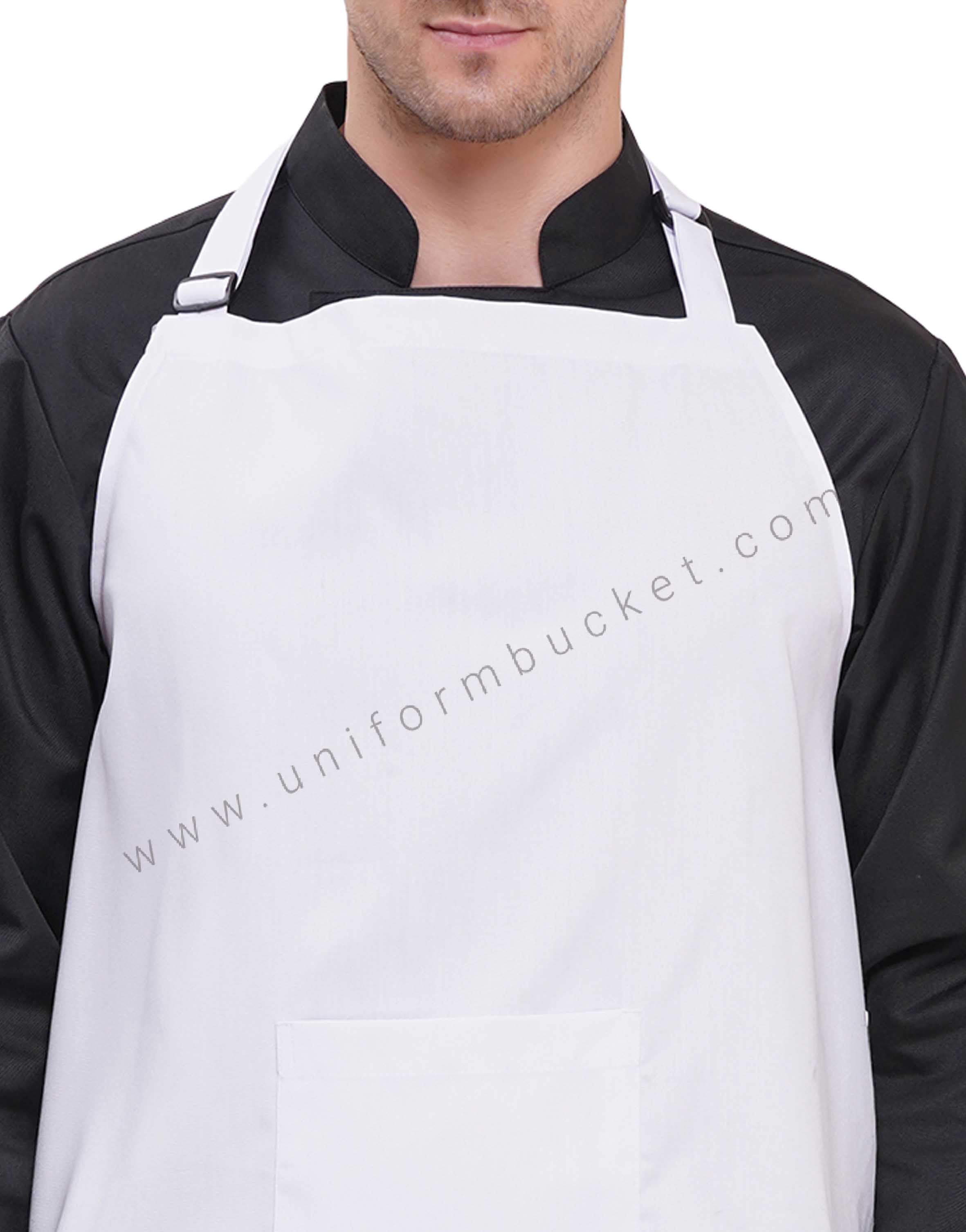 Signature White Chef Bib Apron thumbnail 7