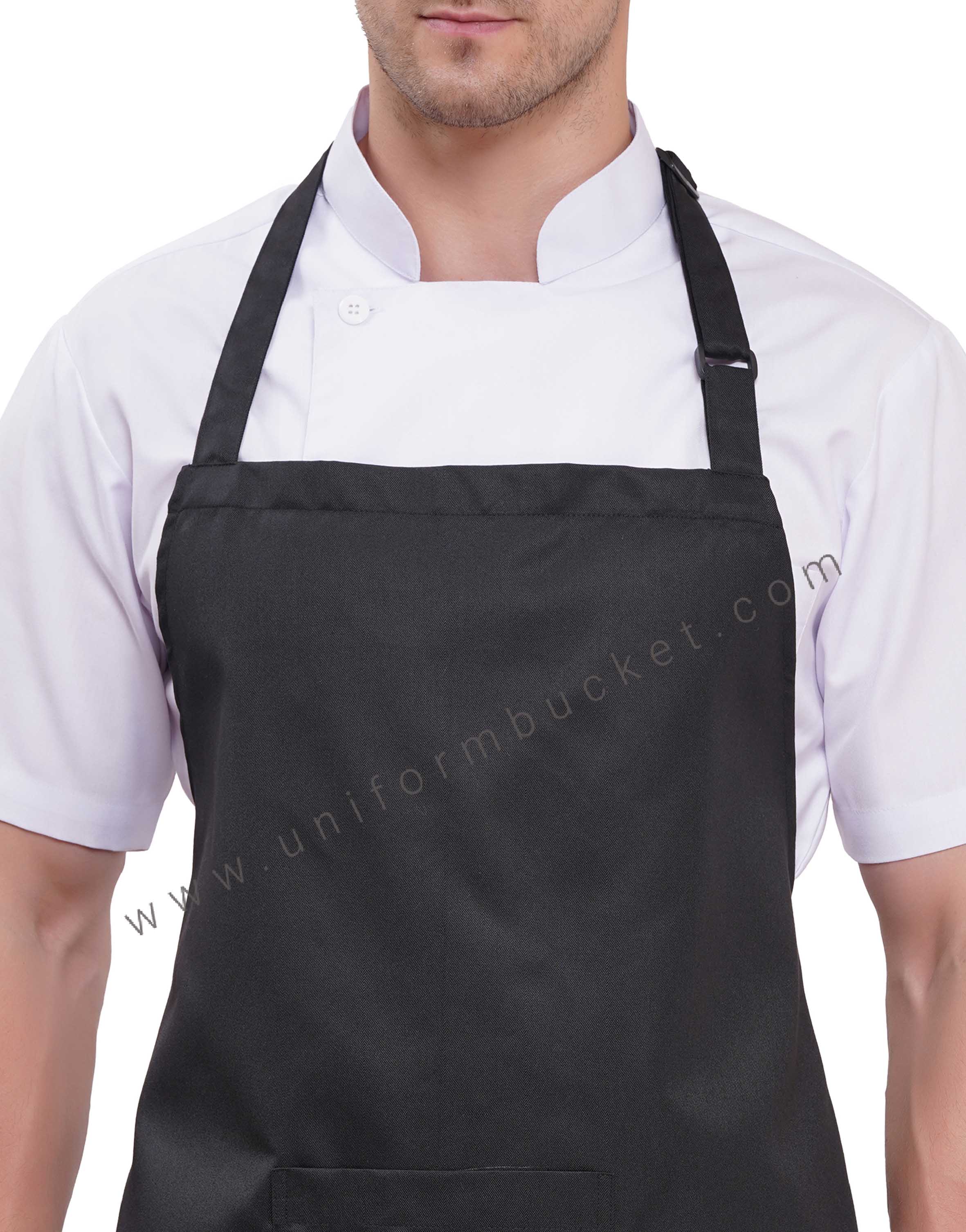 Signature Black Chef Bib Apron thumbnail 5