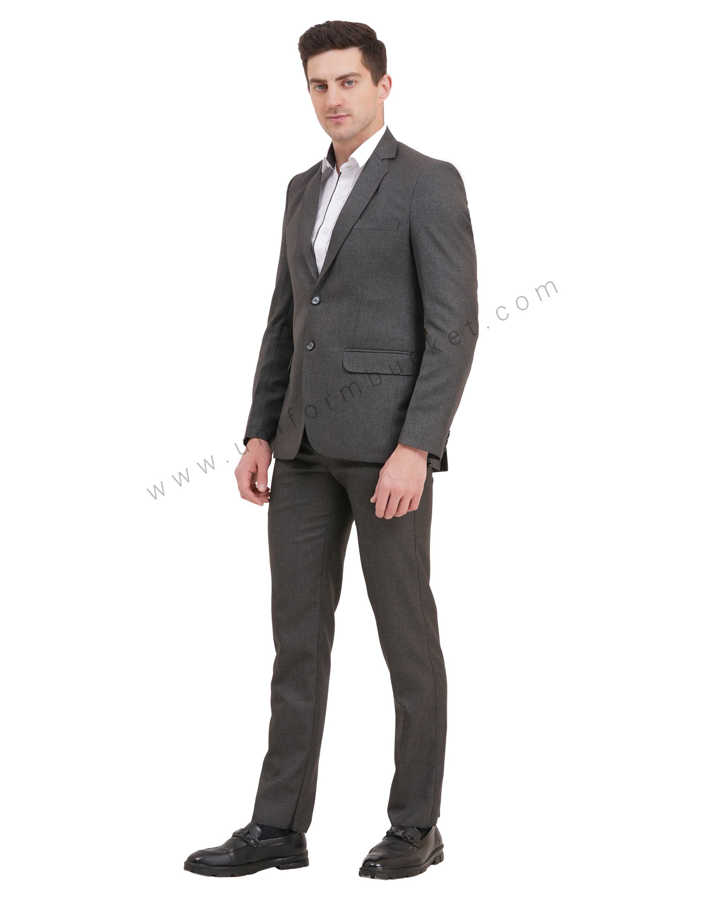Male Two button blazer huy worsted grey thumbnail 5