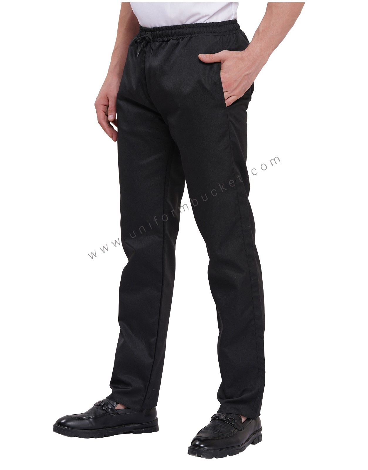 BLACK MALE FULL ELASTIC PAJAMA view 4