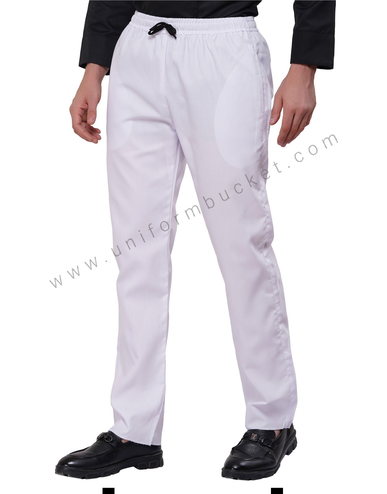 WHITE MALE FULL ELASTIC PAJAMA thumbnail 2