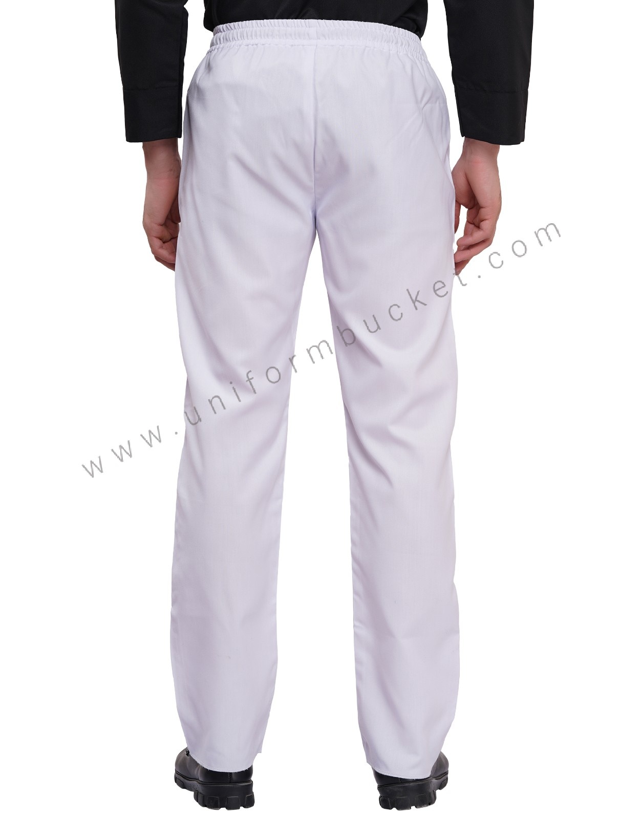 WHITE MALE FULL ELASTIC PAJAMA thumbnail 3