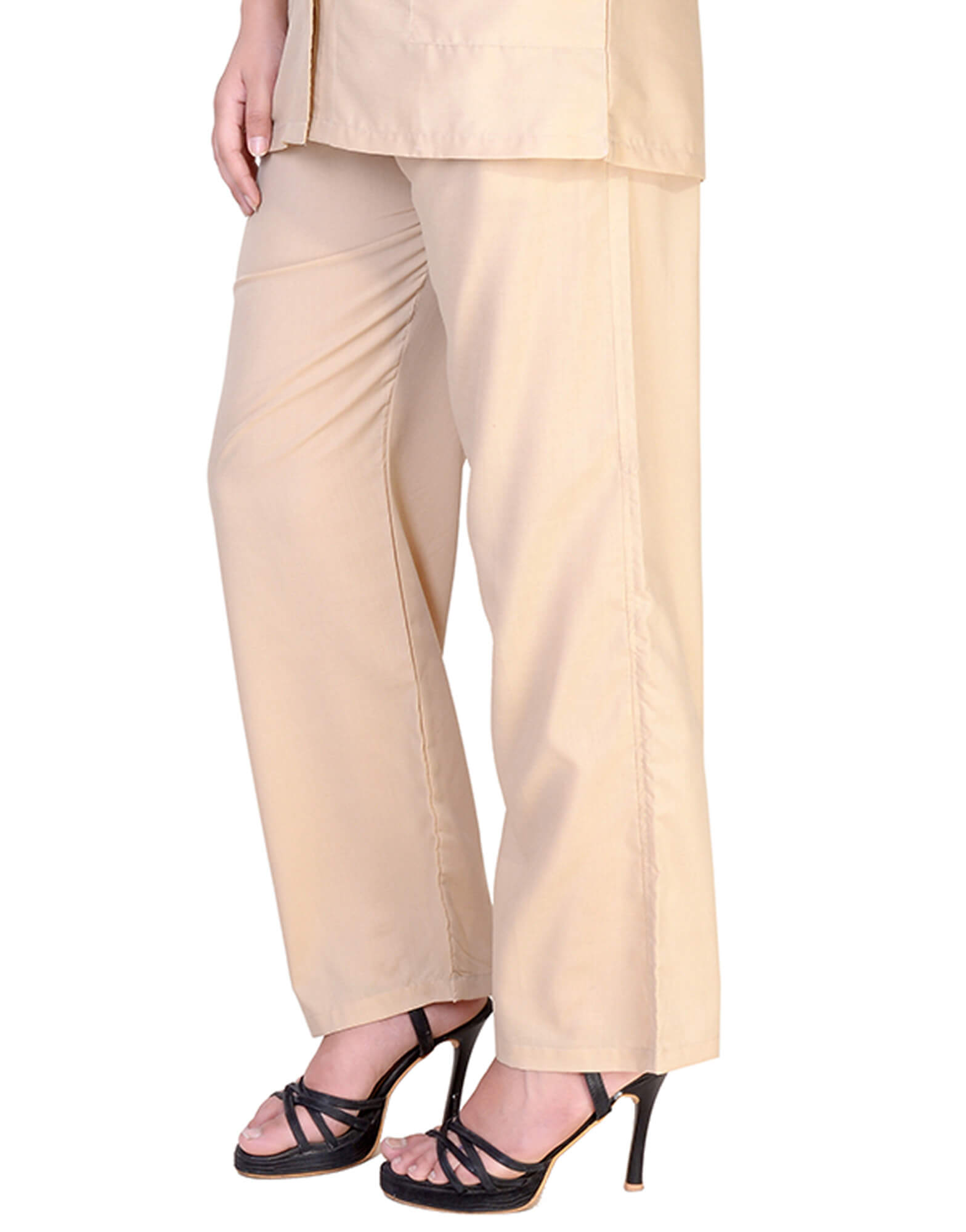 Beige Uniform Pajama For Female thumbnail 2