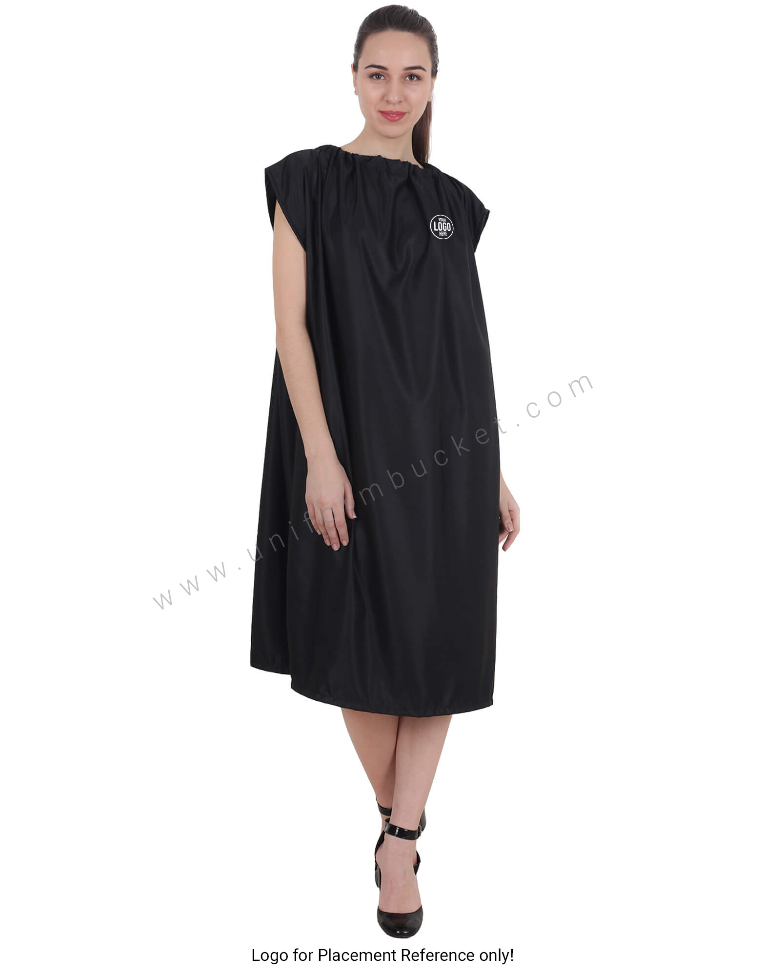 Black Beauty Gown For Spa, Salon thumbnail 4