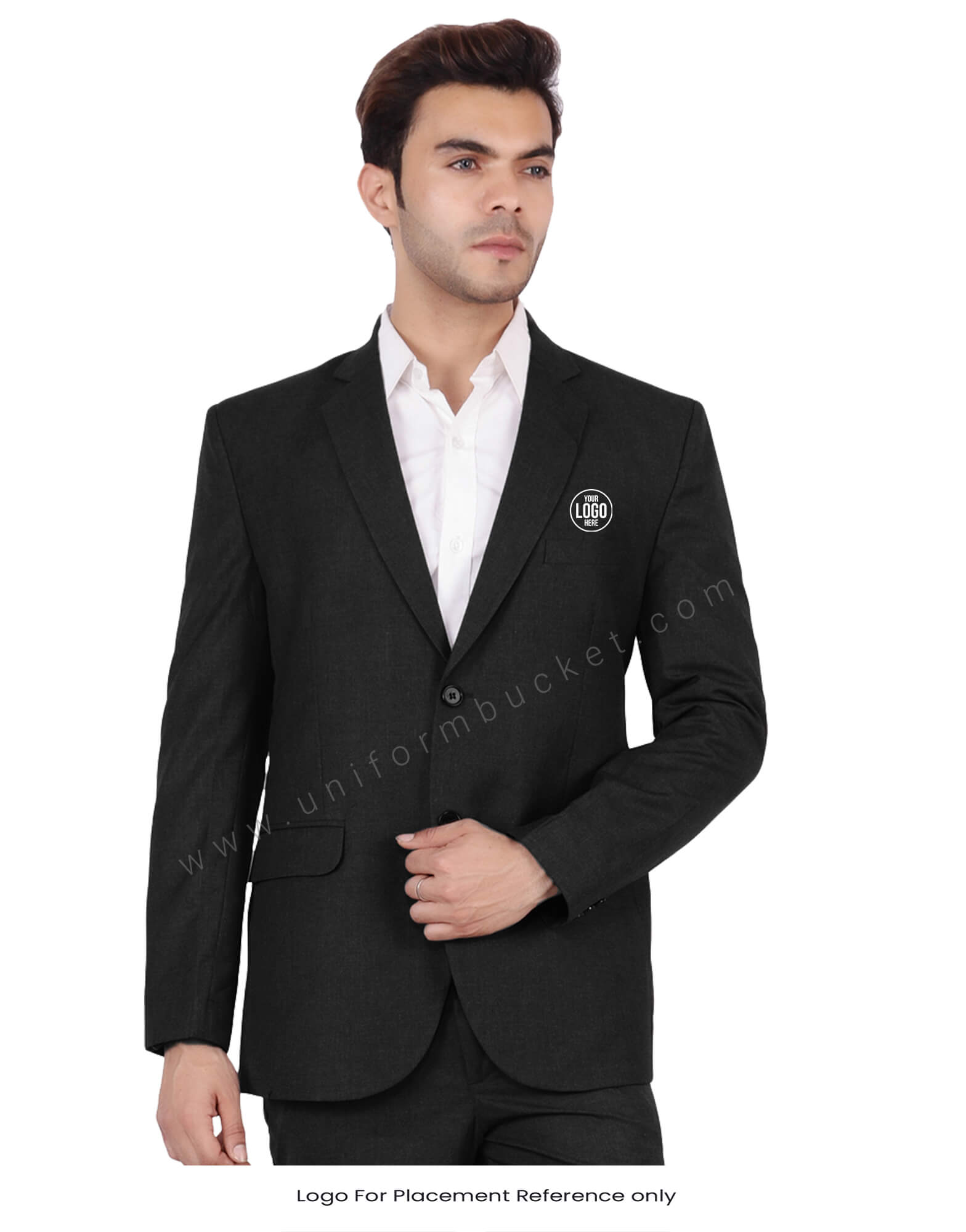 Black Formal Blazer For Men view 1