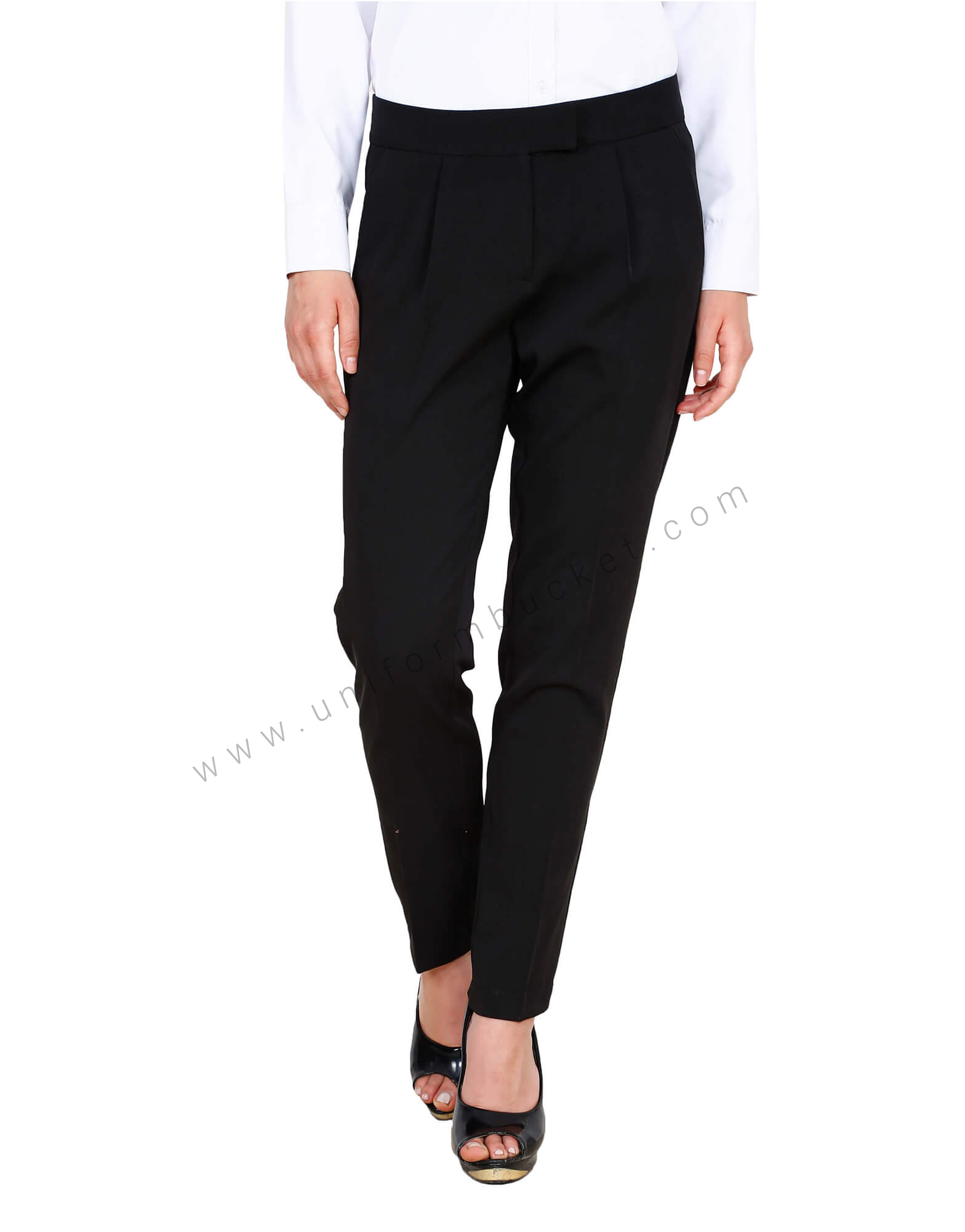 Formal Black Corporate Trouser thumbnail 2