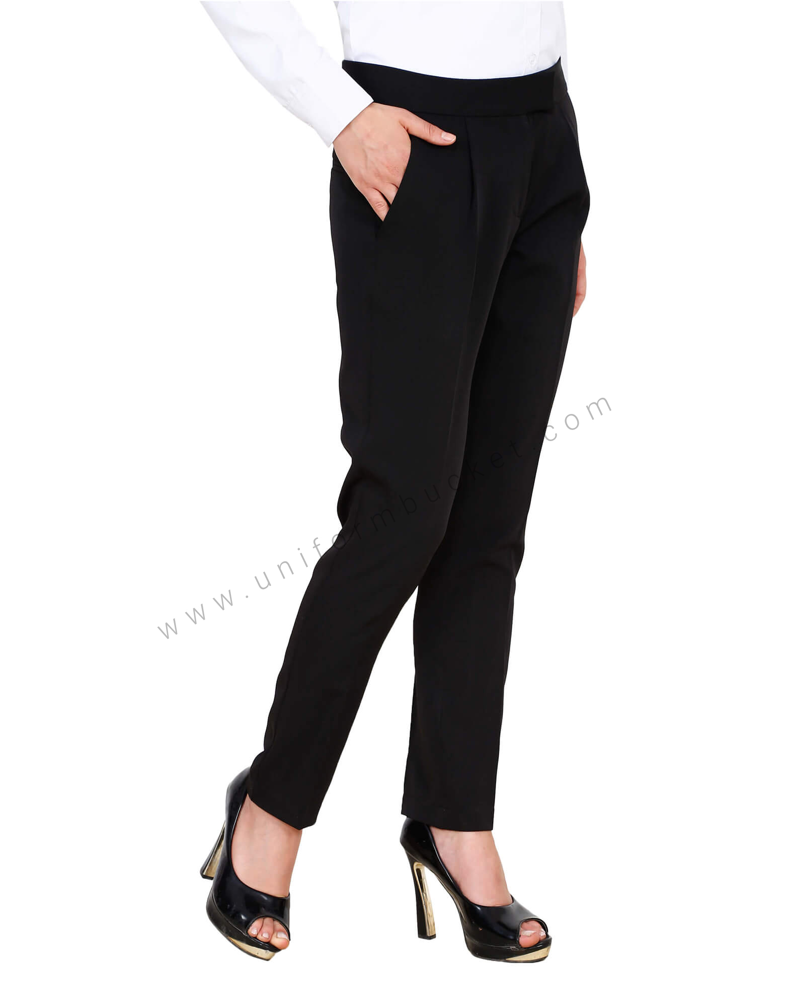 Formal Black Corporate Trouser thumbnail 3