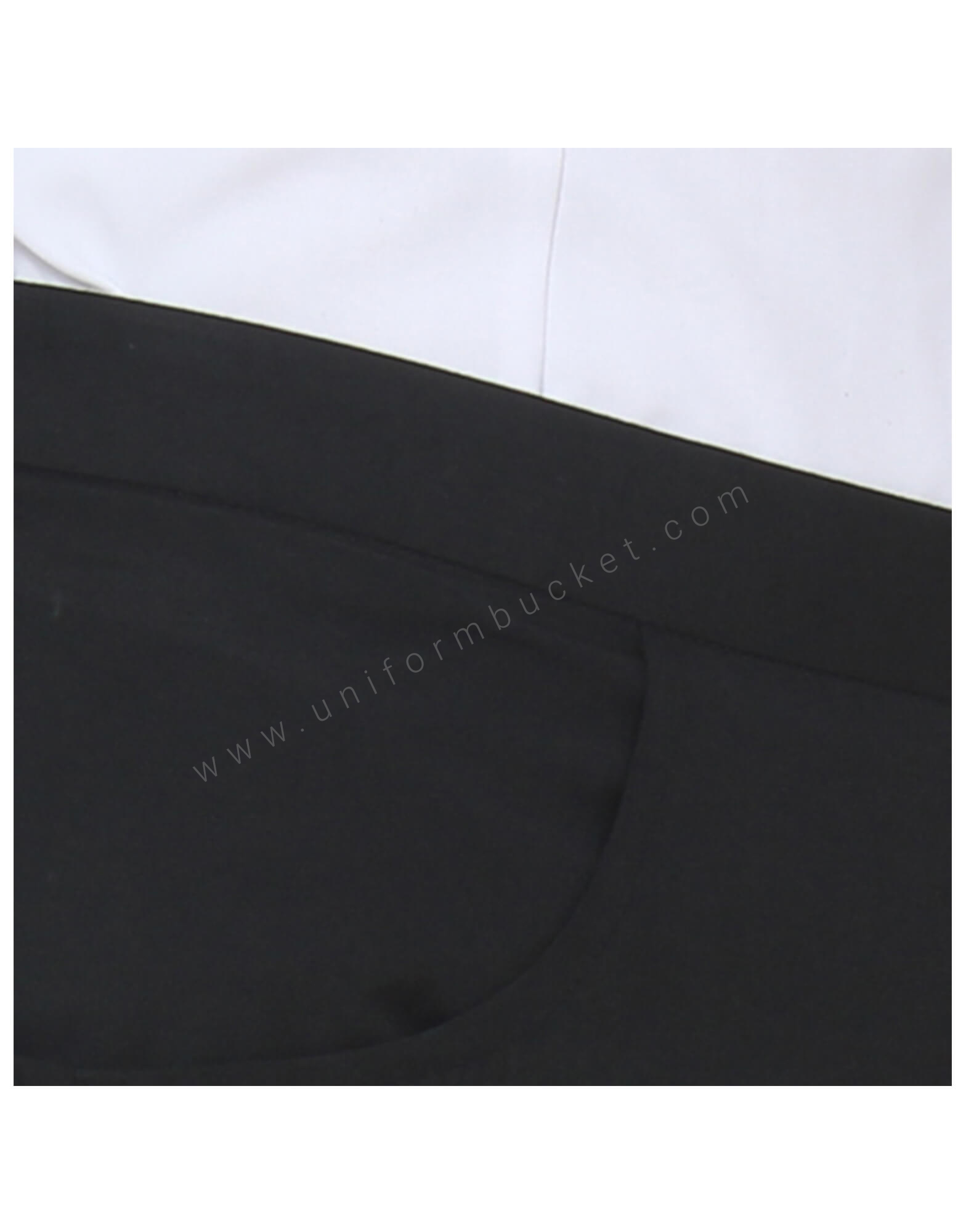 Black Trouser With Side Buttons & BACK ELASTIC thumbnail 4