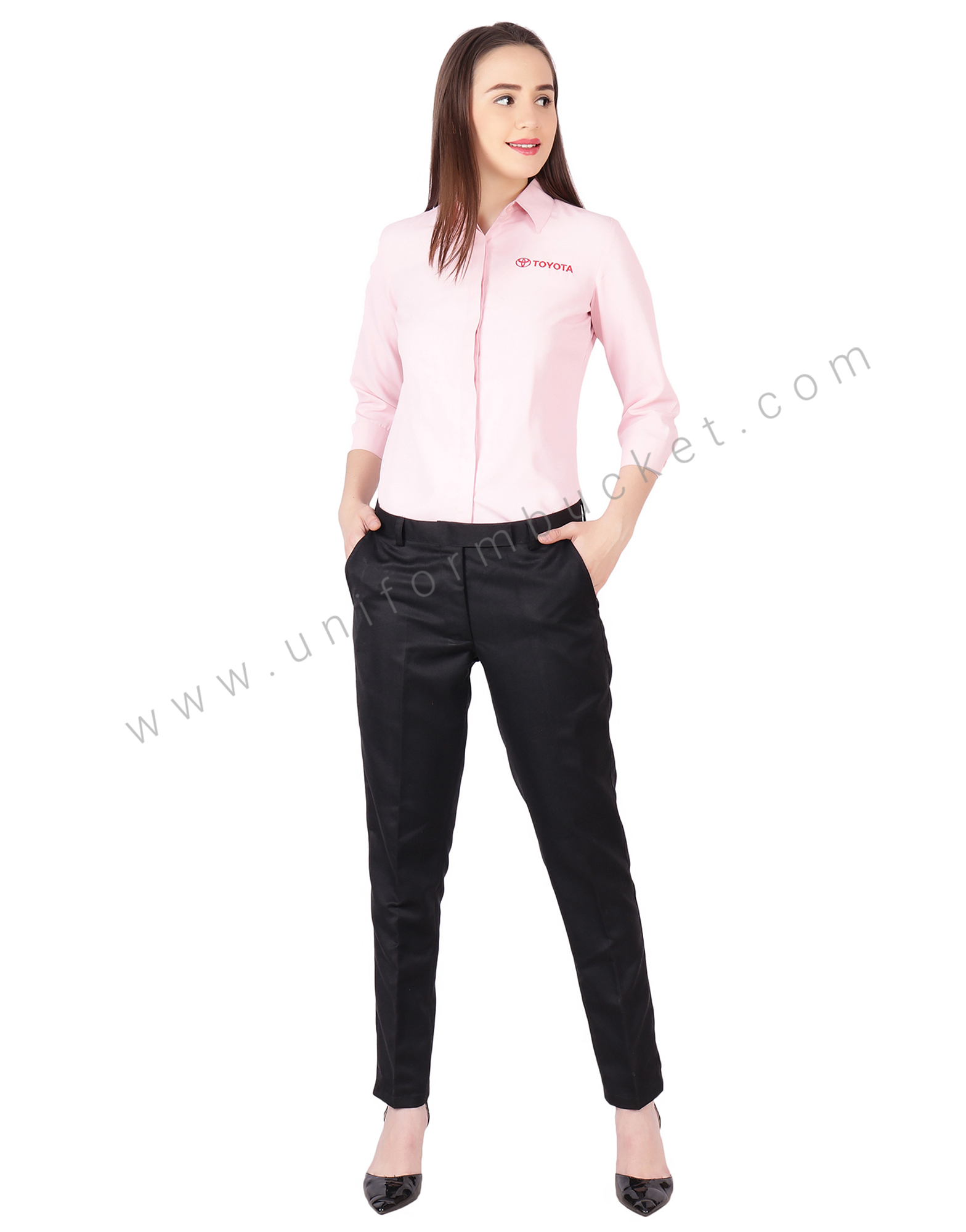 Black Formal Trousers For Female thumbnail 2