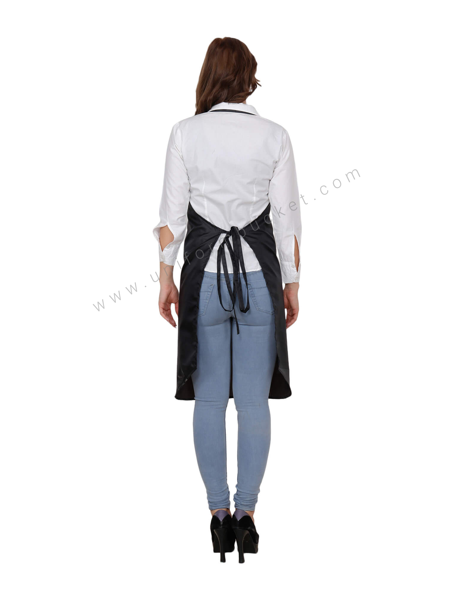 Polyester Black Apron With Adjuster thumbnail 3