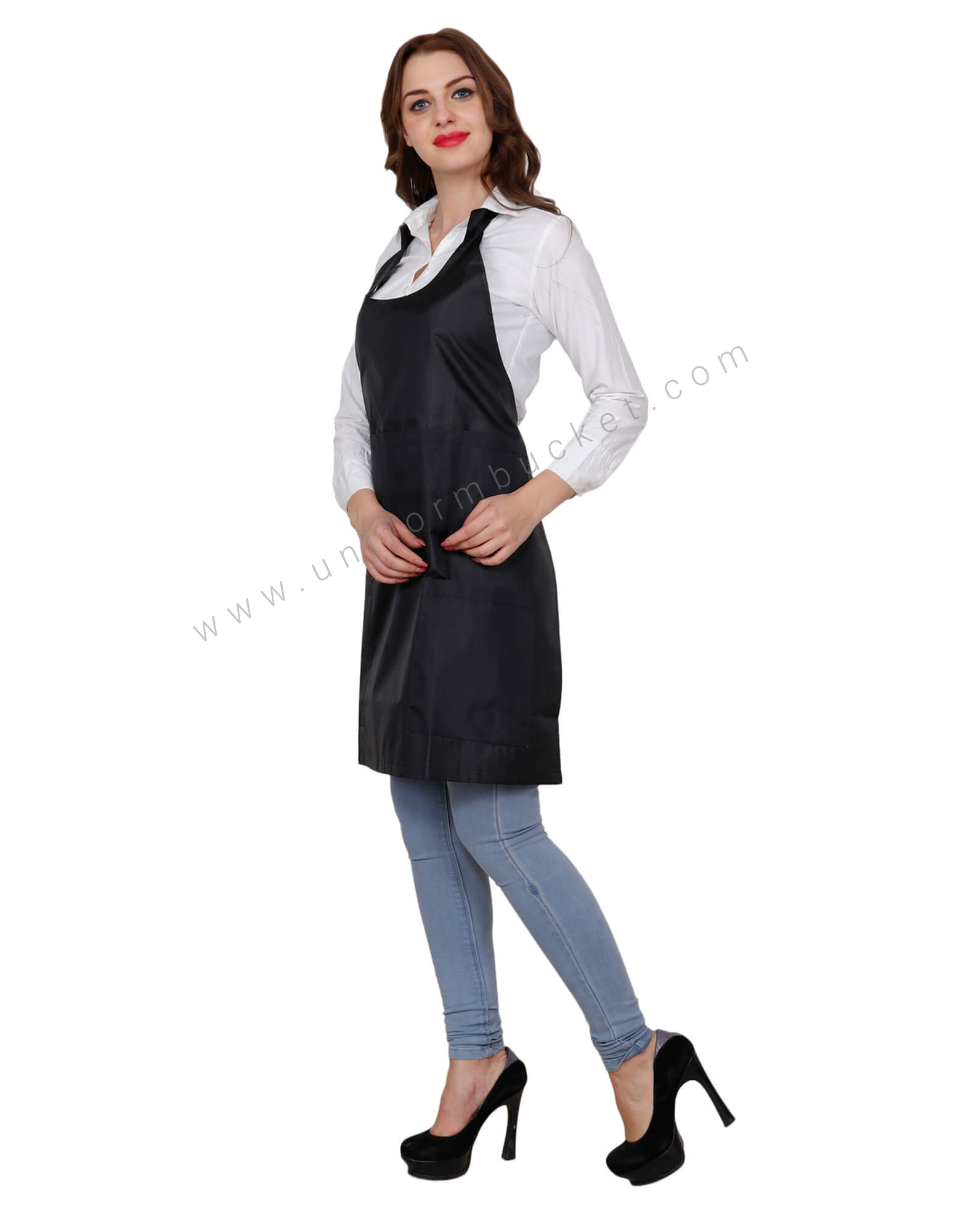 Black Multi Utility Holder Apron view 1
