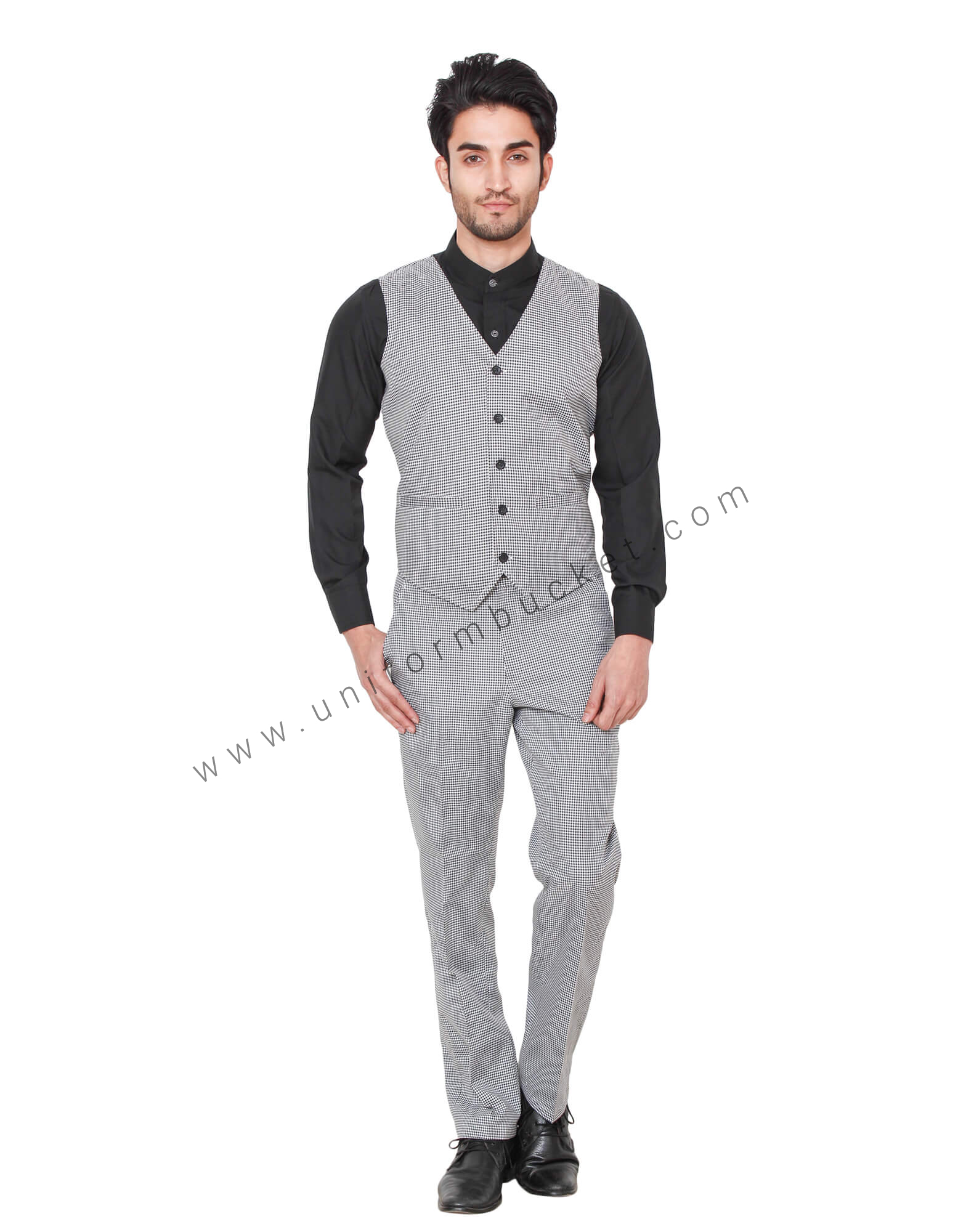 Shepherd Check Vest thumbnail 3