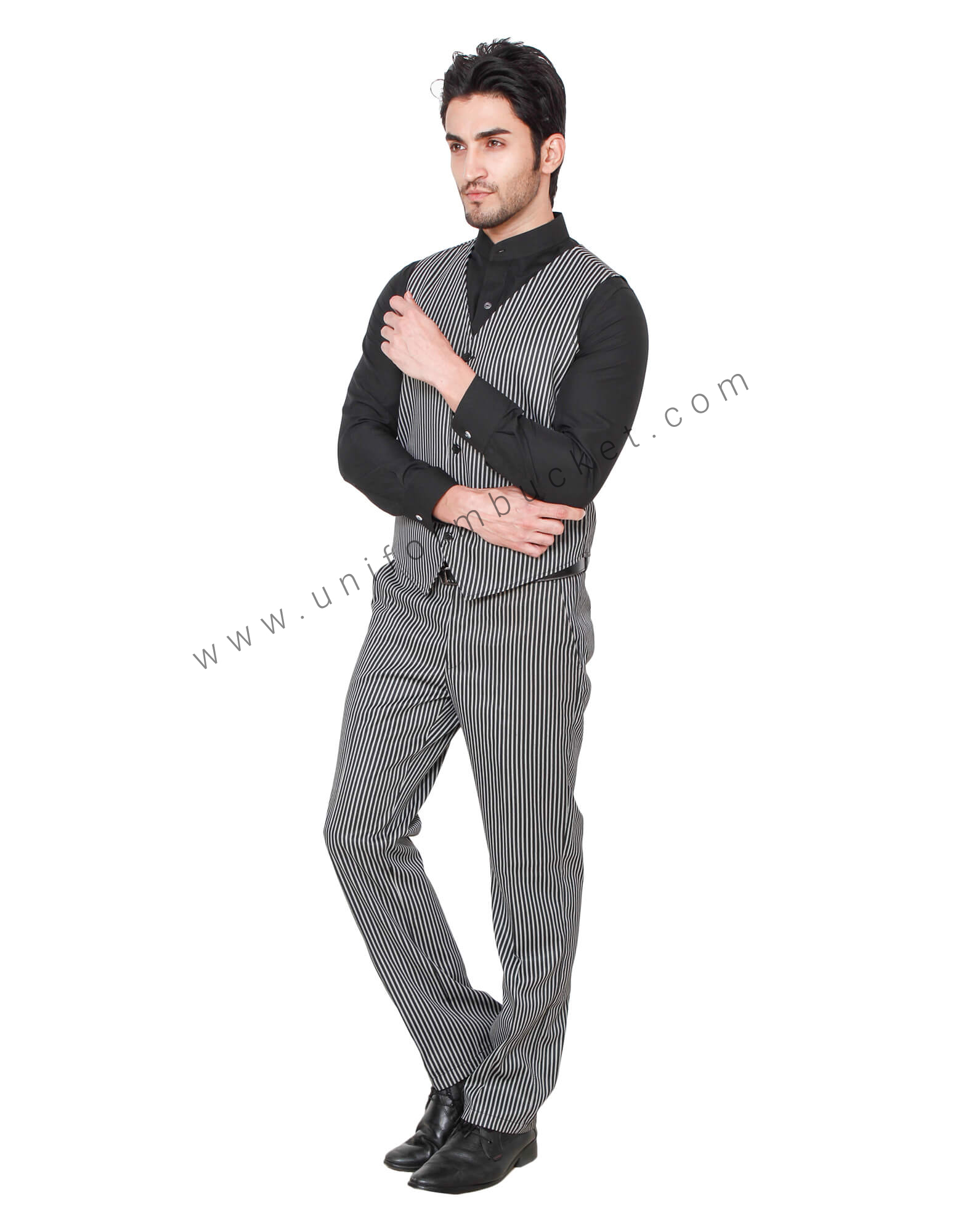 Zebra Pattern Formal Vest thumbnail 2