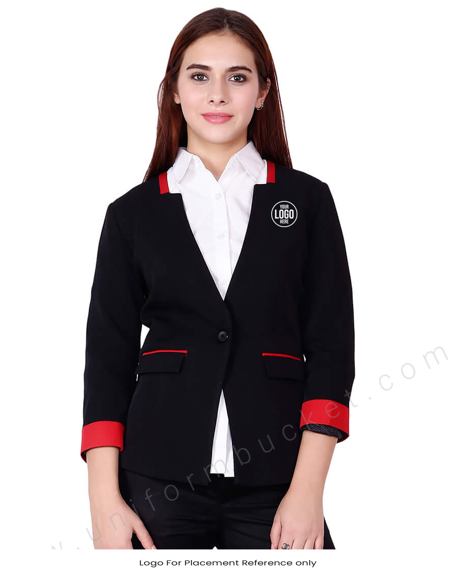 Corporate Blazer With Red Trims thumbnail 4