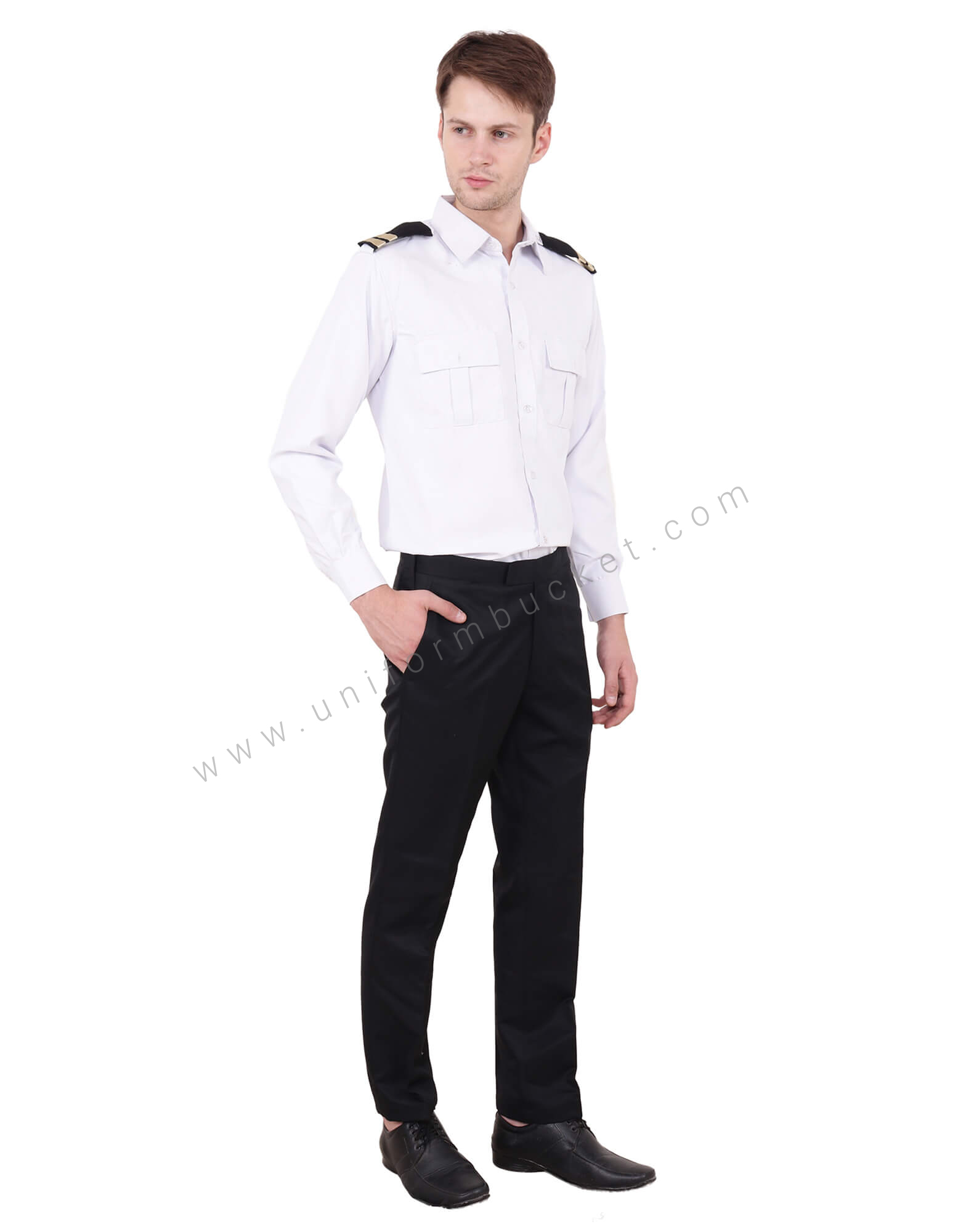 Black Formal Trouser For Men thumbnail 4