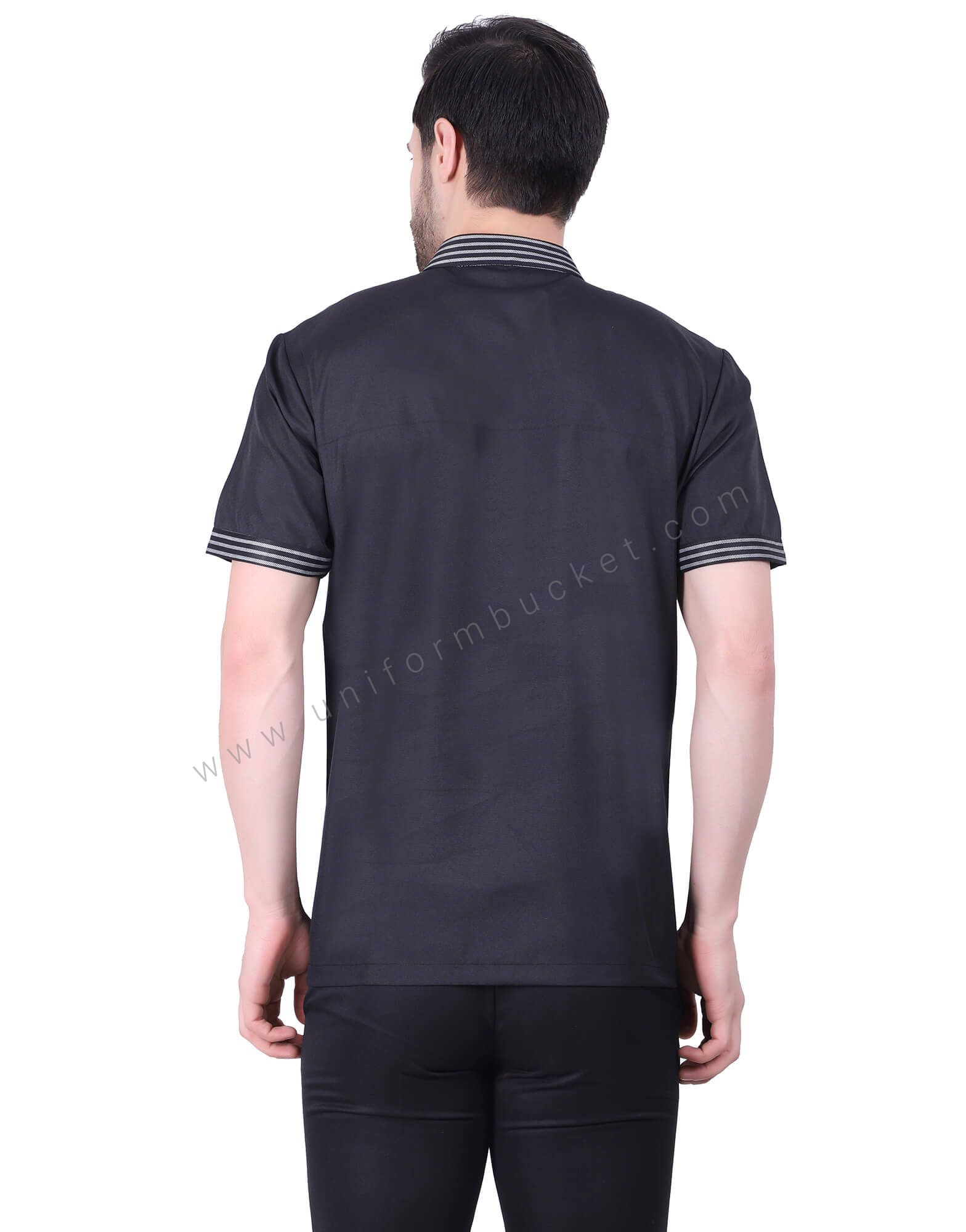 Black Stylish T- Shirt With Zebra Patterns thumbnail 3