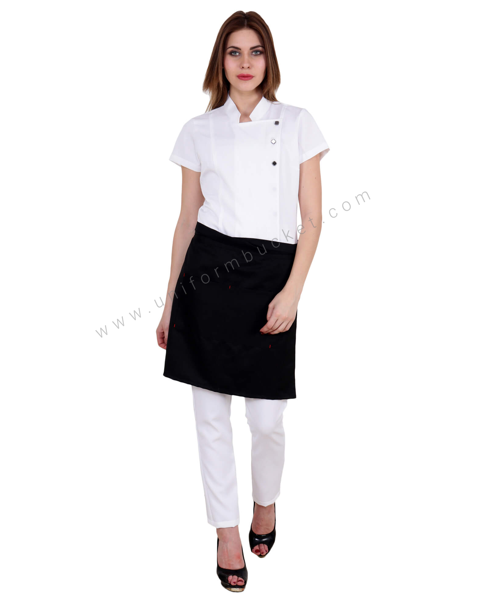 Classic Black Waist Apron thumbnail 2