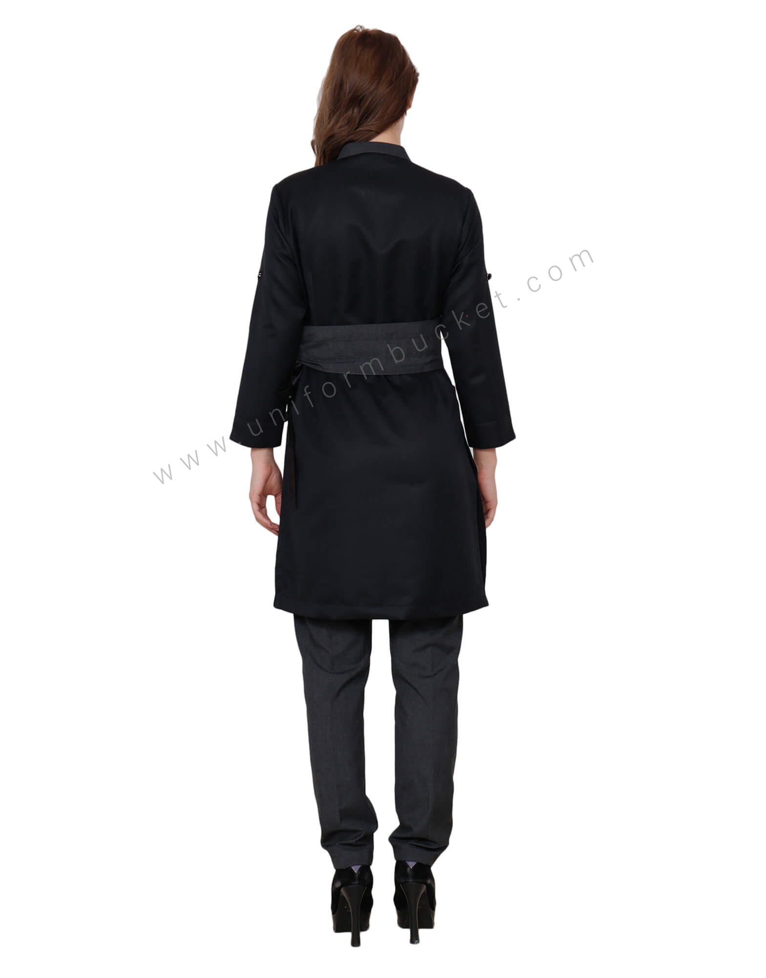 Broad Belted Keyhole Long Tunic thumbnail 3