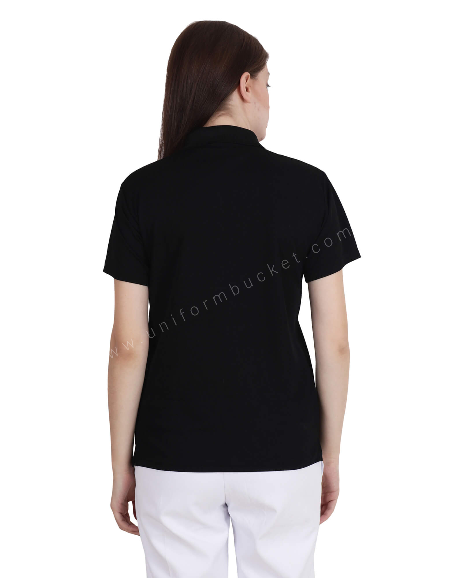 Black Uniform Polo T- Shirt thumbnail 2