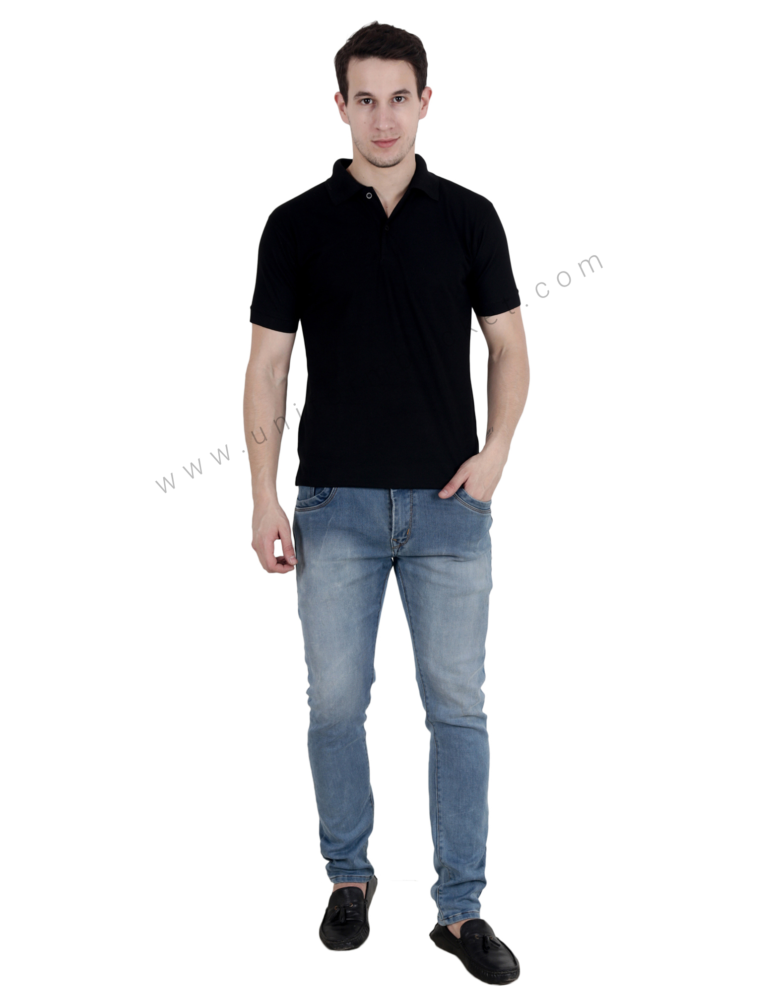 Black Uniform Polo T- Shirt thumbnail 3