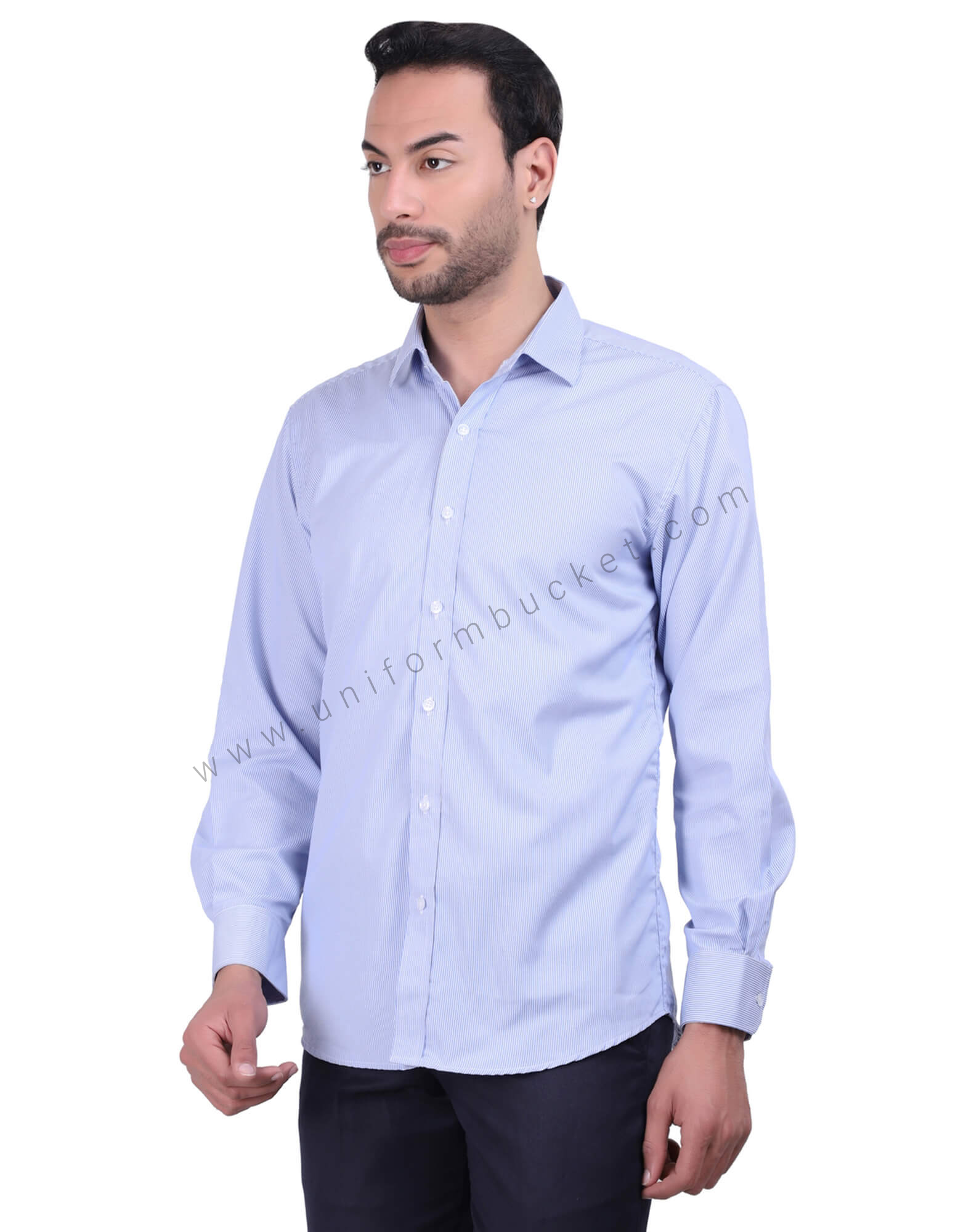 Blue Formal Lining Shirt view 1