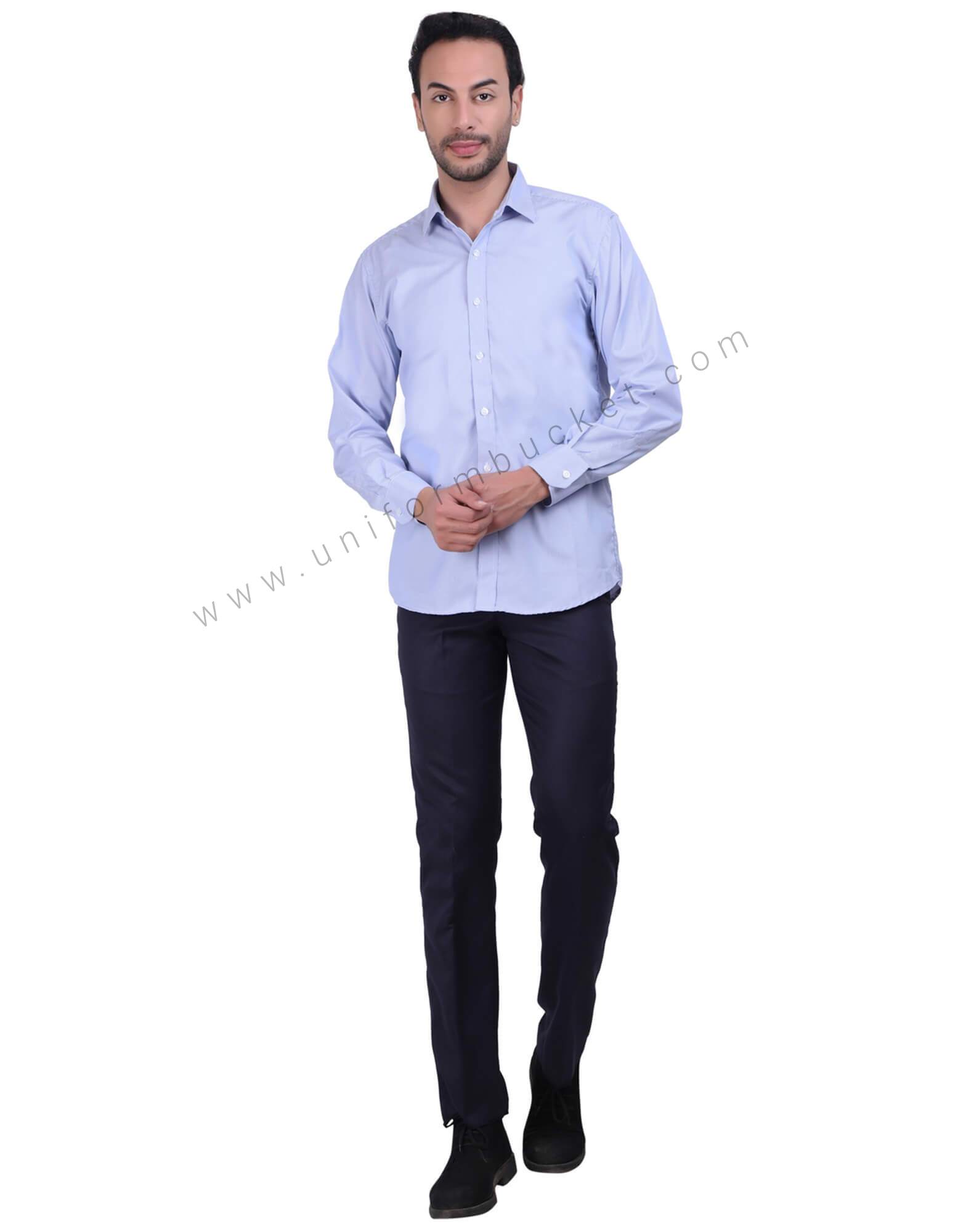 Blue Formal Lining Shirt thumbnail 3