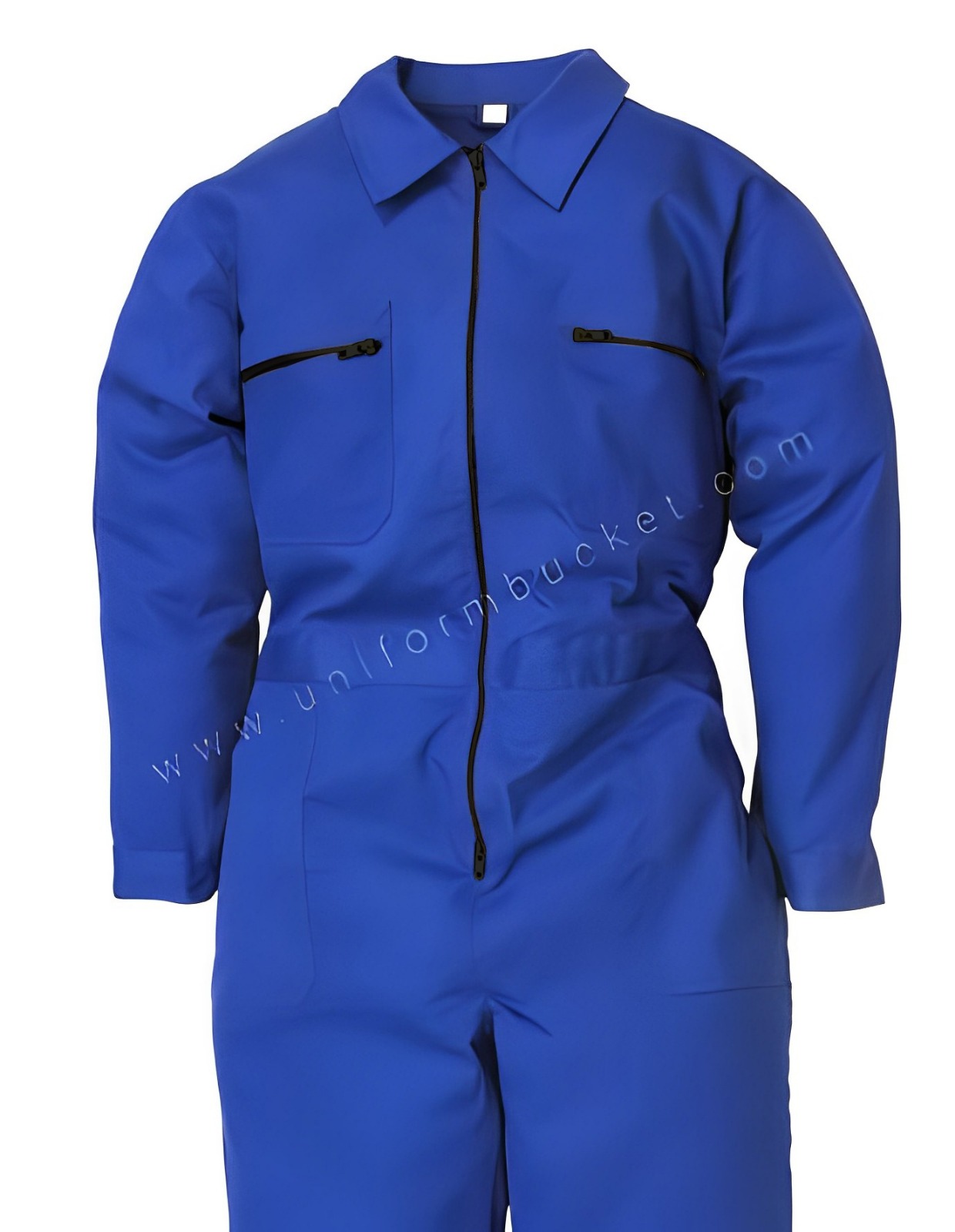 Royal Blue Dungaree With Functional Pockets thumbnail 2