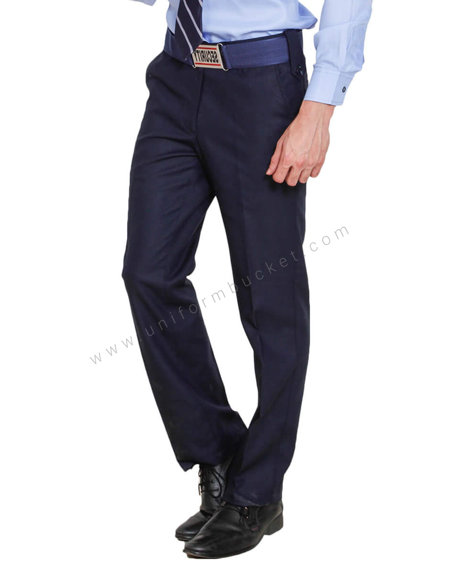 Blue Security Guard / Driver Trouser For Men view 1