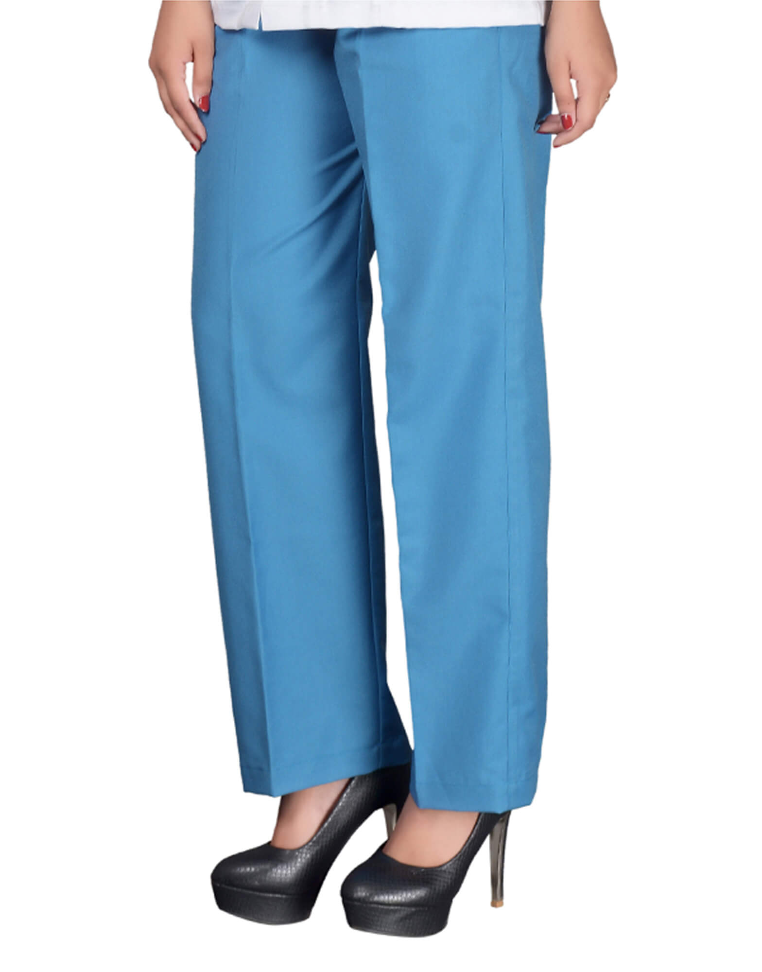 Blue Uniform Pajama Without Pocket For Female thumbnail 3