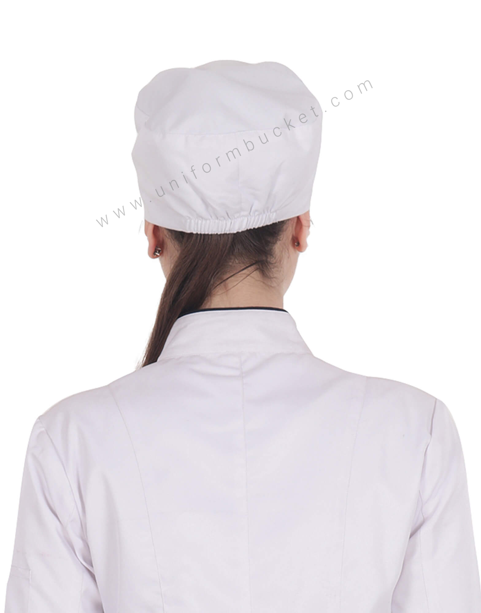 Chef Bandana cap in White thumbnail 3