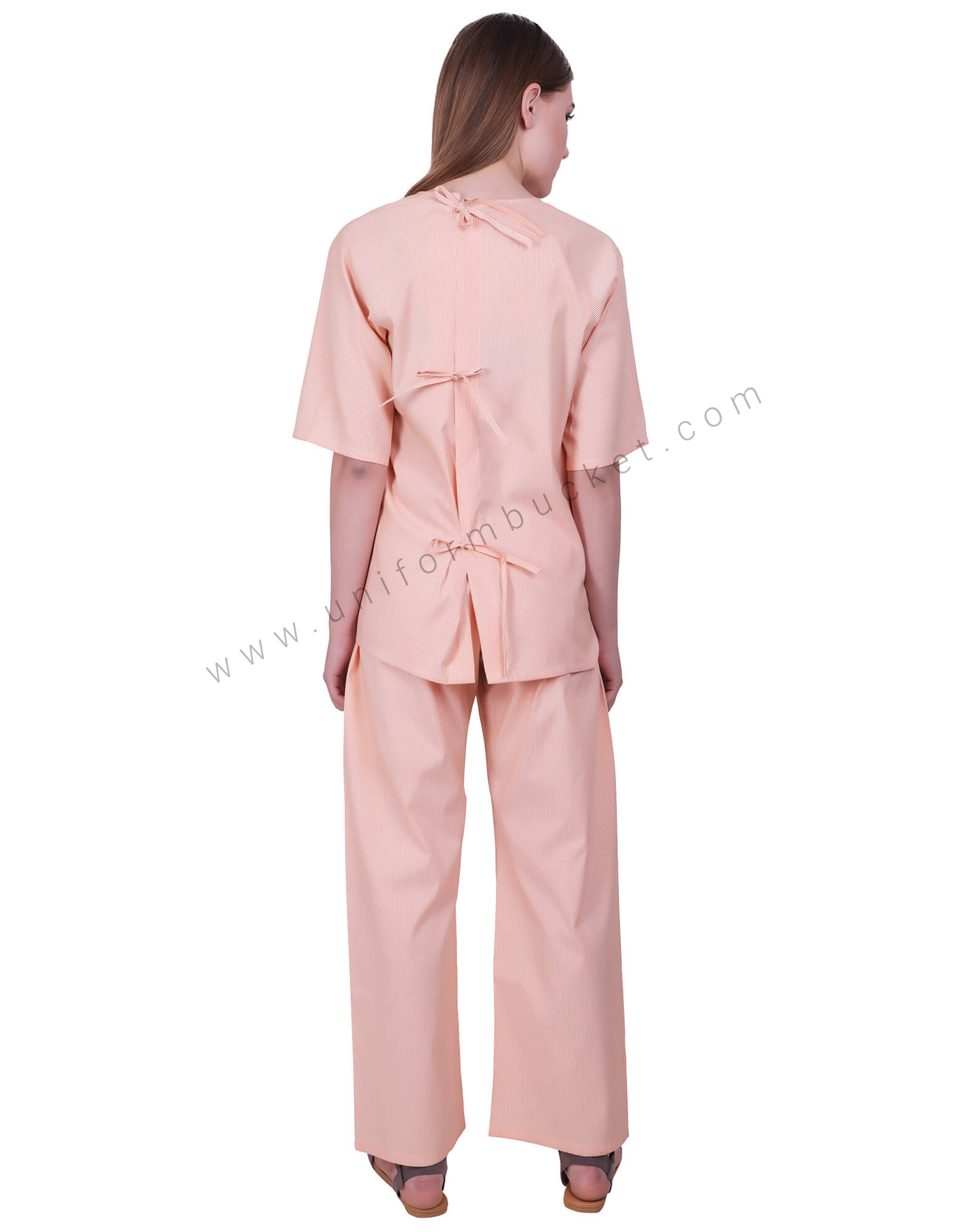 Orange Lining Tunic With Back Opening thumbnail 4