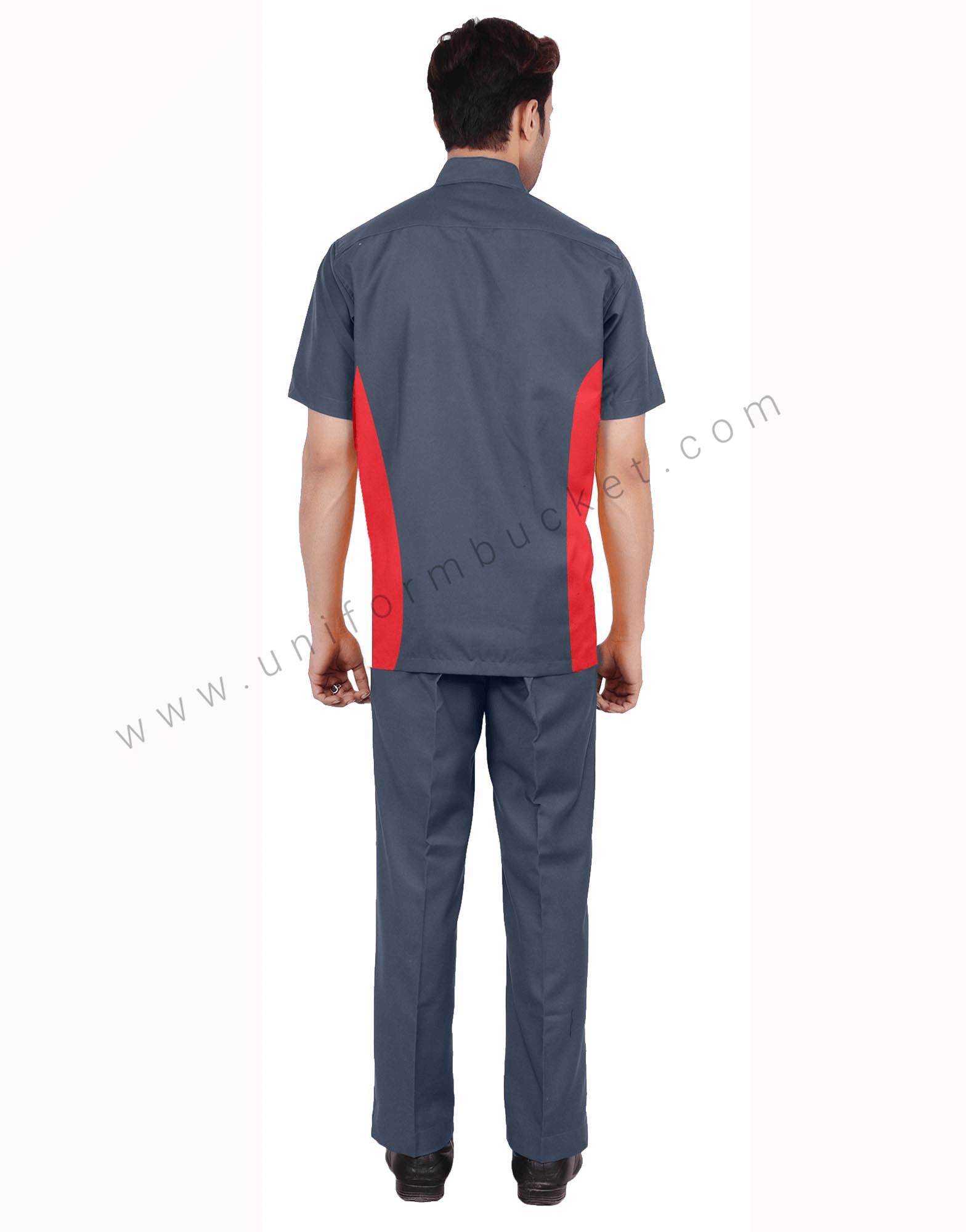 Dark Grey Workwear Shirt thumbnail 3