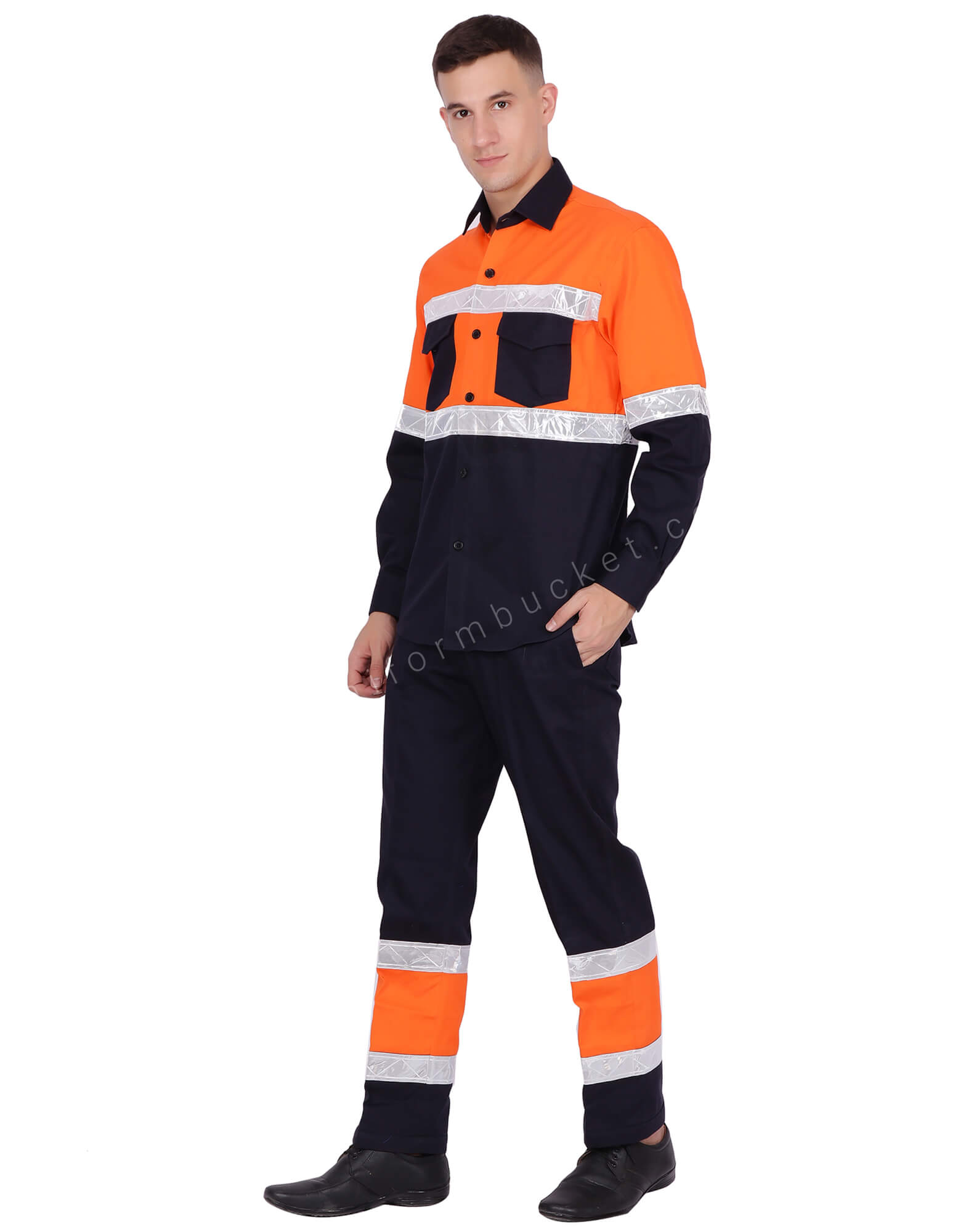 Double Tone High Visibility Shirt view 1