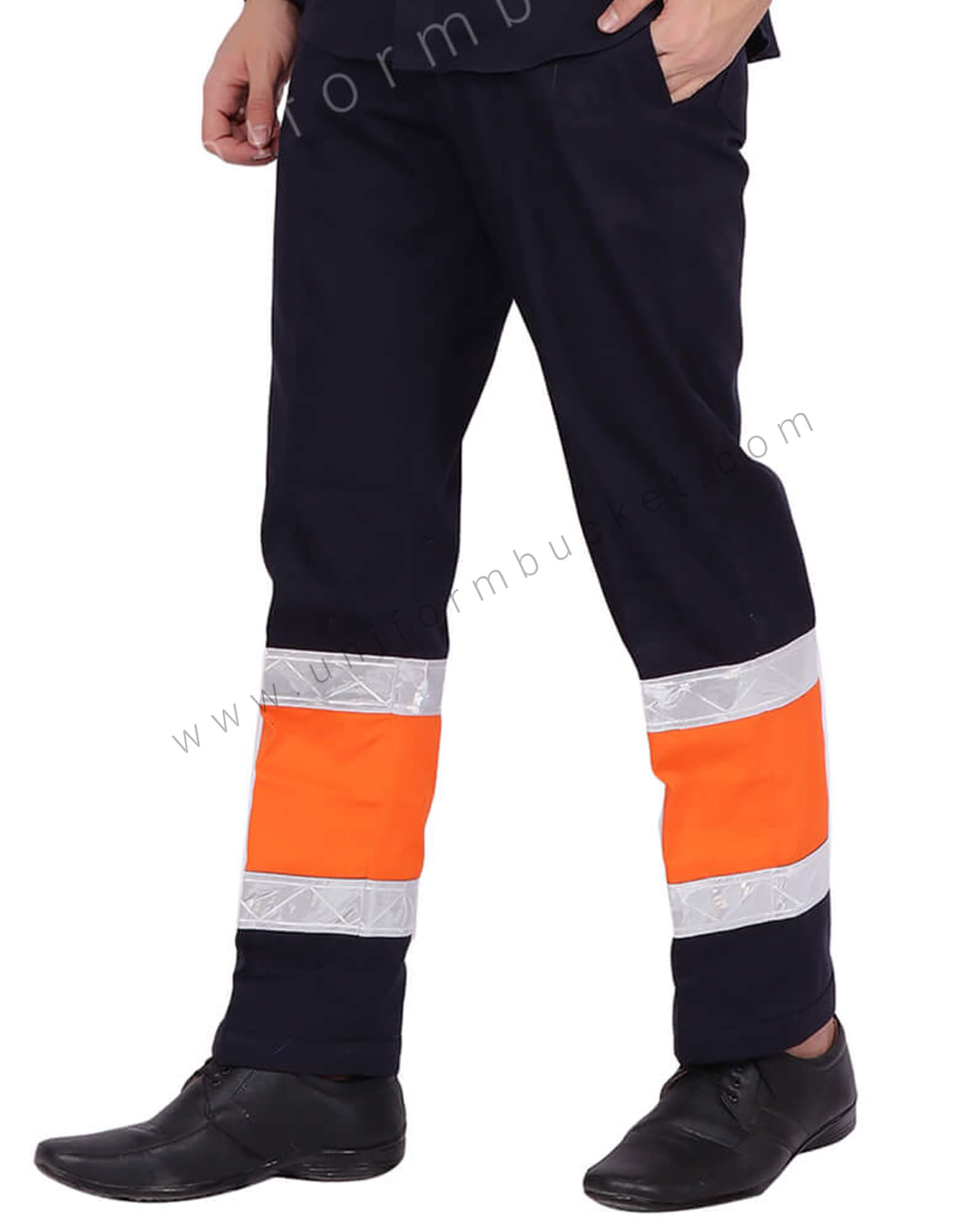 Double Tone High Visibility Trouser view 1