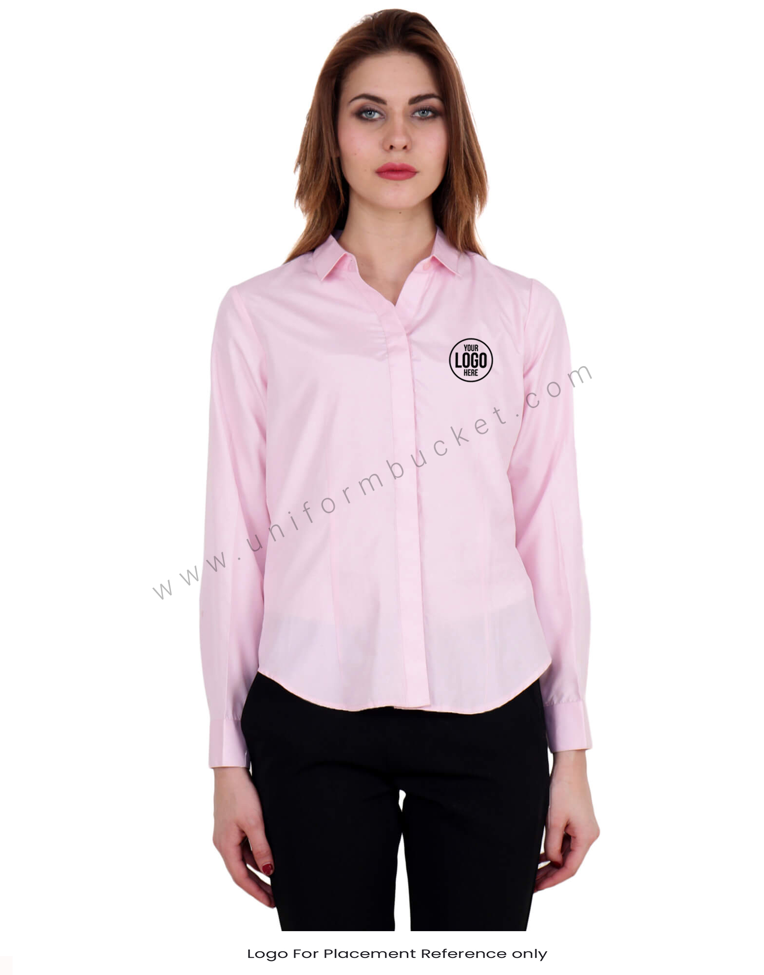 Baby Pink Full Sleeves Shirt thumbnail 4