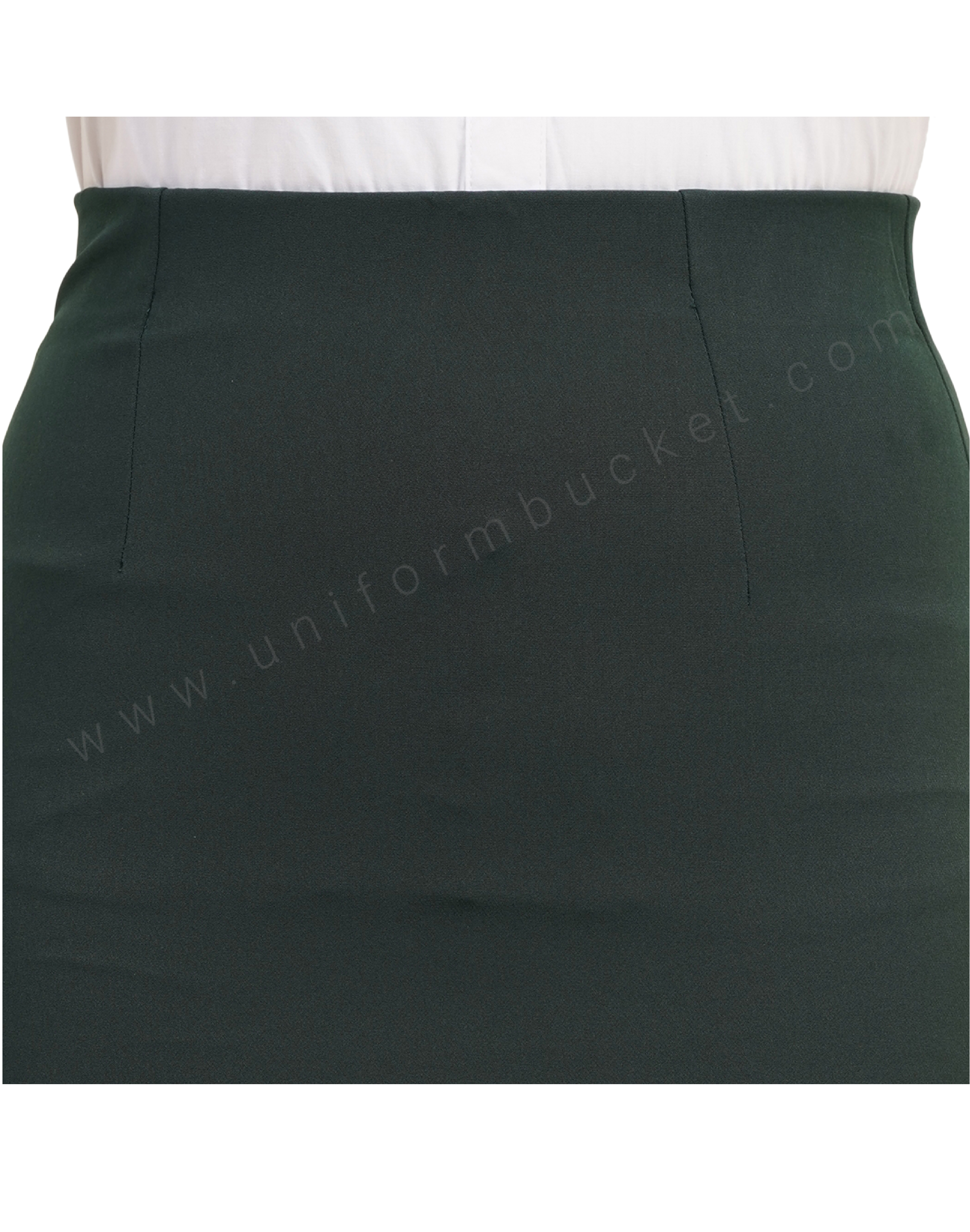 Emerald Green Pencil Skirt thumbnail 6